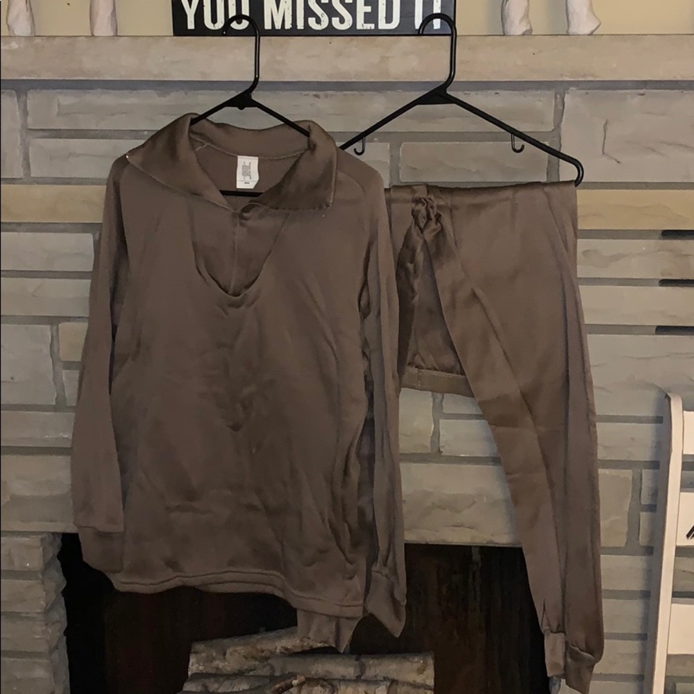 Military polypro thermals